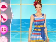 Helen Colorful Stripes Dress