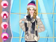 Helen Trendy Earflap Hat Dress