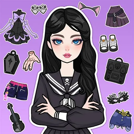 Magical Diary: Paper Dress Up