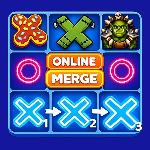 Tic Tac Toe Merge